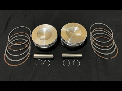 Twin Cylinder Dish Faced Piston Kit